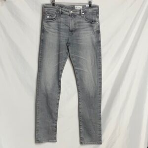 AG Adriano Goldschmied Tellis Modern Slim Vapor Washed Gray Jeans NWT